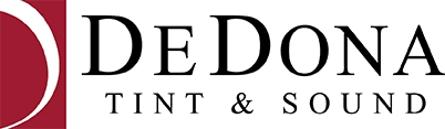 DeDona Tint & Sound logo